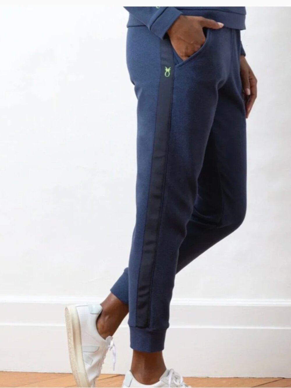 Dudley Stephens Fleece Jay Joggers - Navy